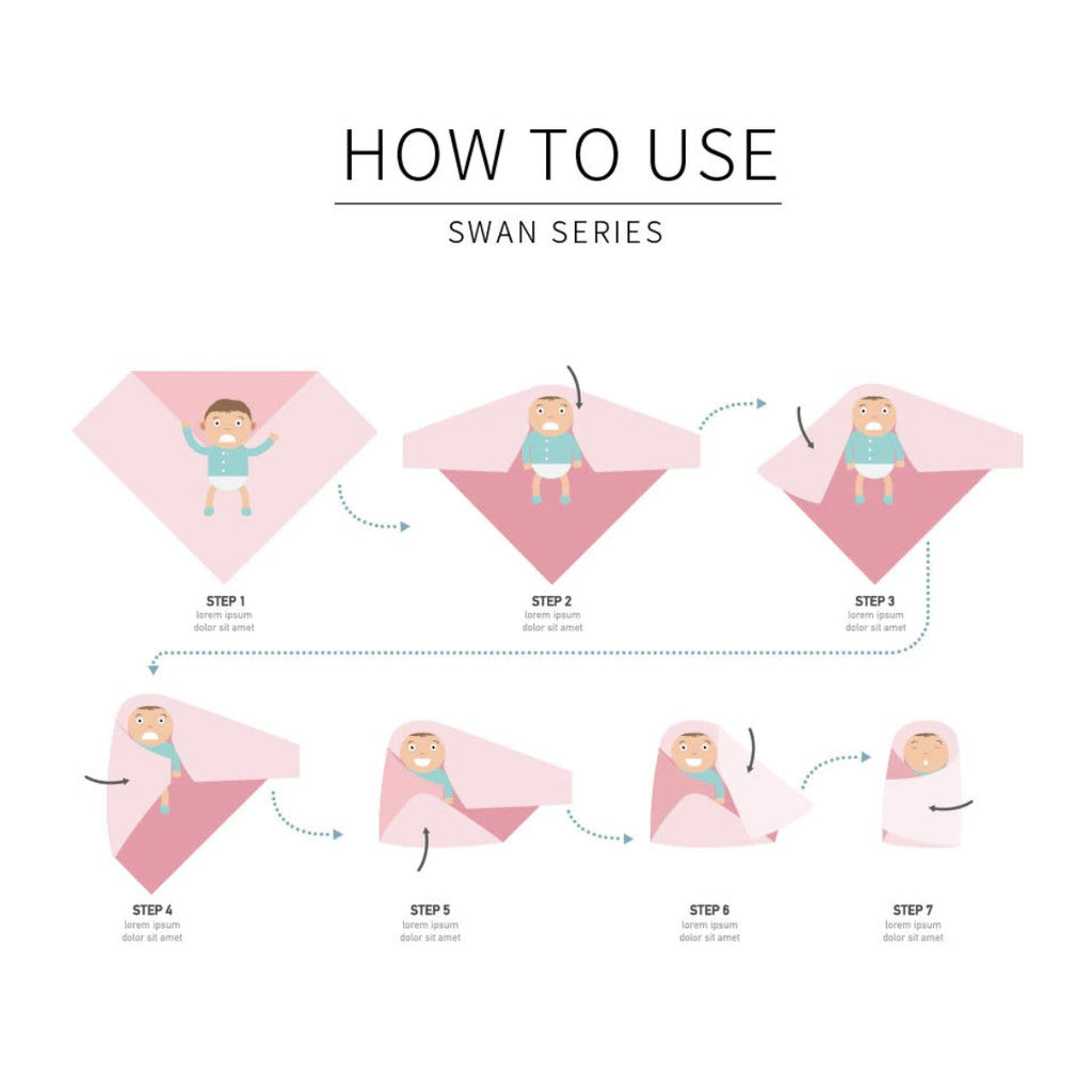 Newborn Baby Muslin Swaddle | Infant bamboo Soft Cloth Nursing Towel Blanket | Kain Lampin Kain Selimut Kain Bedung - Boo & Bub