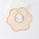 Flower Bib | Petal Pure Cotton Saliva Towel Newborn Comfort Infant Toddler Feeding Apron Soft Washable Bibs - Boo & Bub