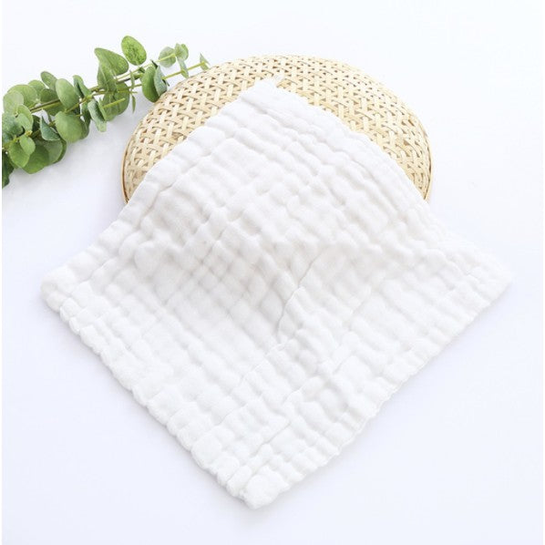 Baby Cotton Soft Six Layers Handkerchief | Newborn Toddler Soft Bath Gauze Feeding Kids Wash 手帕 - Boo & Bub