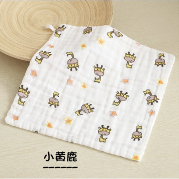 Baby Cotton Soft Six Layers Handkerchief | Newborn Toddler Soft Bath Gauze Feeding Kids Wash 手帕 - Boo & Bub