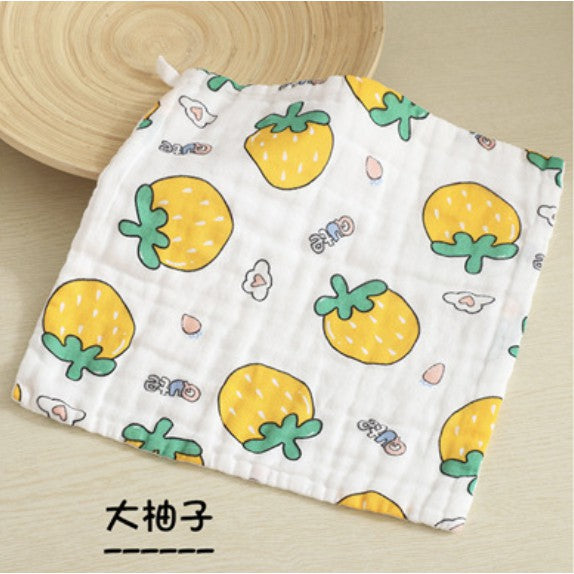 Baby Cotton Soft Six Layers Handkerchief | Newborn Toddler Soft Bath Gauze Feeding Kids Wash 手帕 - Boo & Bub