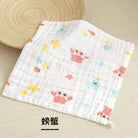 Baby Cotton Soft Six Layers Handkerchief | Newborn Toddler Soft Bath Gauze Feeding Kids Wash 手帕 - Boo & Bub