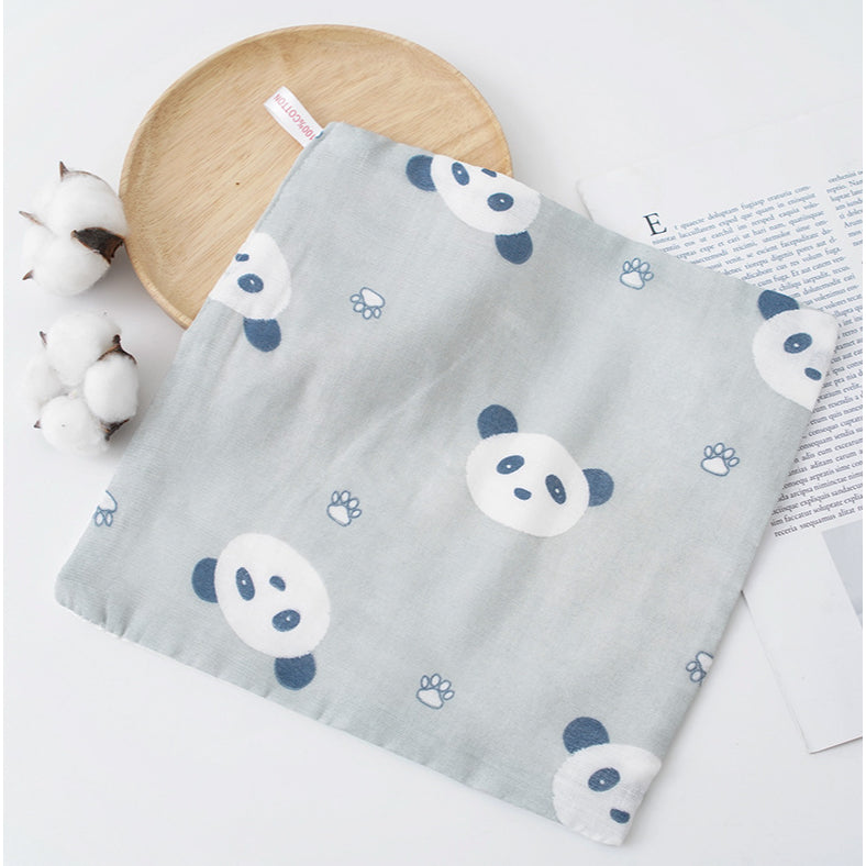 Baby Cotton Soft Six Layers Handkerchief | Newborn Toddler Soft Bath Gauze Feeding Kids Wash 手帕 - Boo & Bub