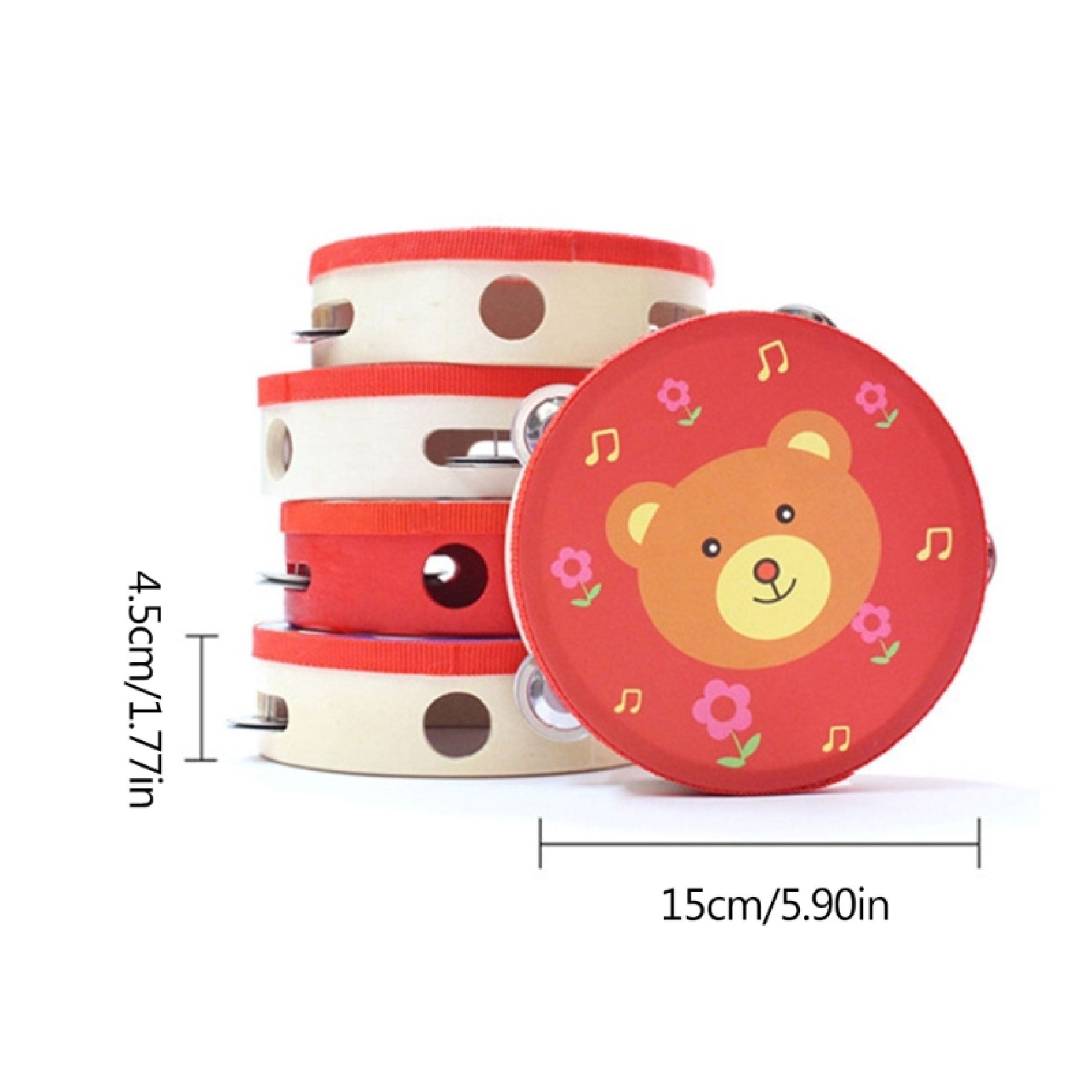 Baby Kids Musical instrument Educational Montessori Early Learning Toys | alat muzik rattle bell drum xylophone - Boo & Bub