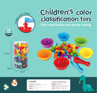 Counting Cognitive Toy | Early Education Montensorri Color Classification Card Soft Dinosaur Animal Vehicle Toys - Boo & Bub