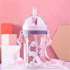 260ml Newborn Water Bottle Leak Proof with Handle | BFA Free Drinking Water Bottle Straw Cup - Boo & Bub