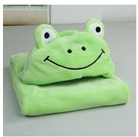Boo&Bub Hooded Baby Blanket | Swaddle Newborn Thermal Soft Fleece Blanket Solid Bedding Set Cotton Quilt Infant Bedding - Boo & Bub