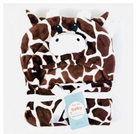 Boo&Bub Hooded Baby Blanket | Swaddle Newborn Thermal Soft Fleece Blanket Solid Bedding Set Cotton Quilt Infant Bedding - Boo & Bub
