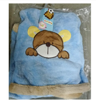 Boo&Bub Hooded Baby Blanket | Swaddle Newborn Thermal Soft Fleece Blanket Solid Bedding Set Cotton Quilt Infant Bedding - Boo & Bub
