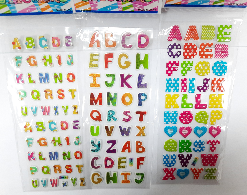 1pc 3D Cartoon Bubble Sticker for Kids (Stiker Kanak Kanak) - Boo & Bub