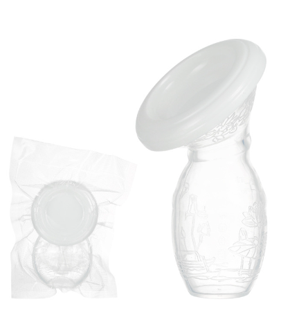 Manual Milk Collector | BPA Free Silicone Breast Pump Baby Feeding Breast Milk Pam Susu - Boo & Bub