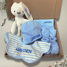 Personalized name embroidery newborn baby gift box set ( SULAM NAMA) - Boo & Bub